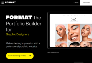 web design portfolio sites format